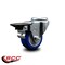 Service Caster 3'' Blue Poly Wheel Swivel Bolt Hole Caster with Posi Lock Brake SCC-BH20S314-PPUB-BLUE-PLB - alternate 5